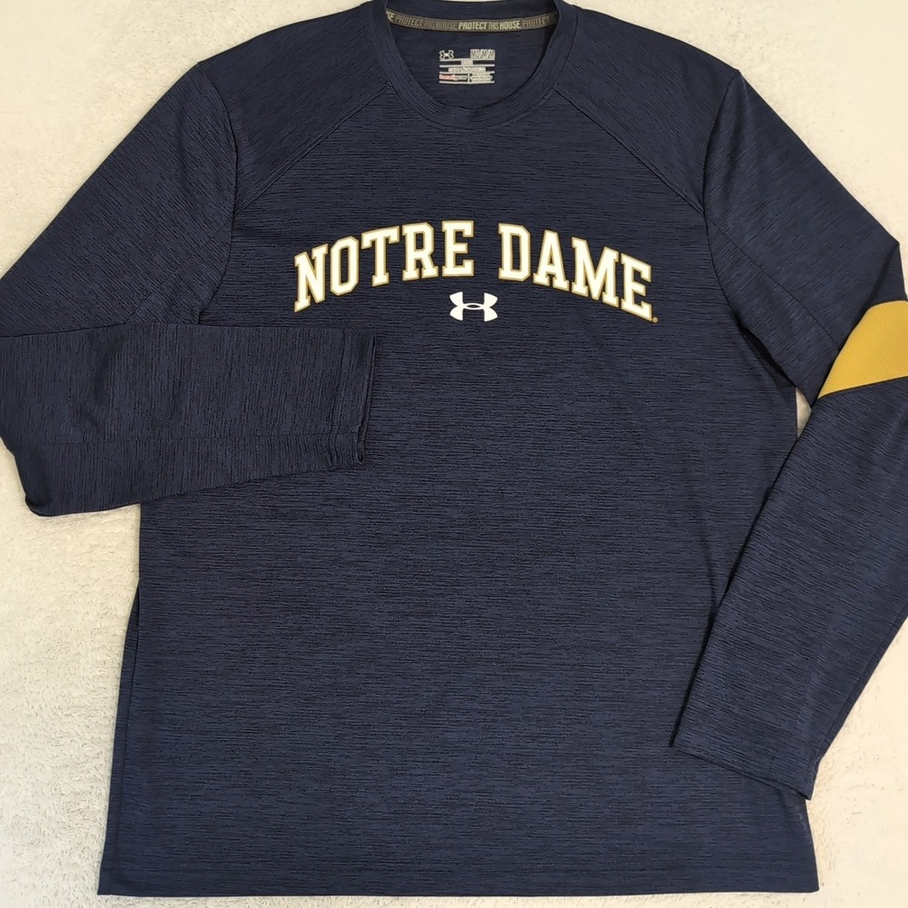 NEW University of Notre Dame Under Armour Official Protect The House Blue - Picture 3 of 9